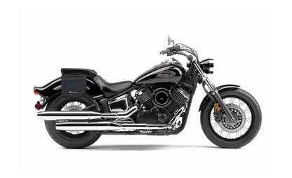 8L - Patriot Small Yamaha V Star 1100 Custom XVS11T Throw Over Alforjas