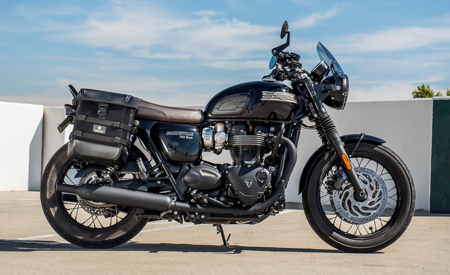 15L - Incognito Quick Mount Medium Triumph Bonneville T120 Solo Motocicleta Alforja (Right Only)