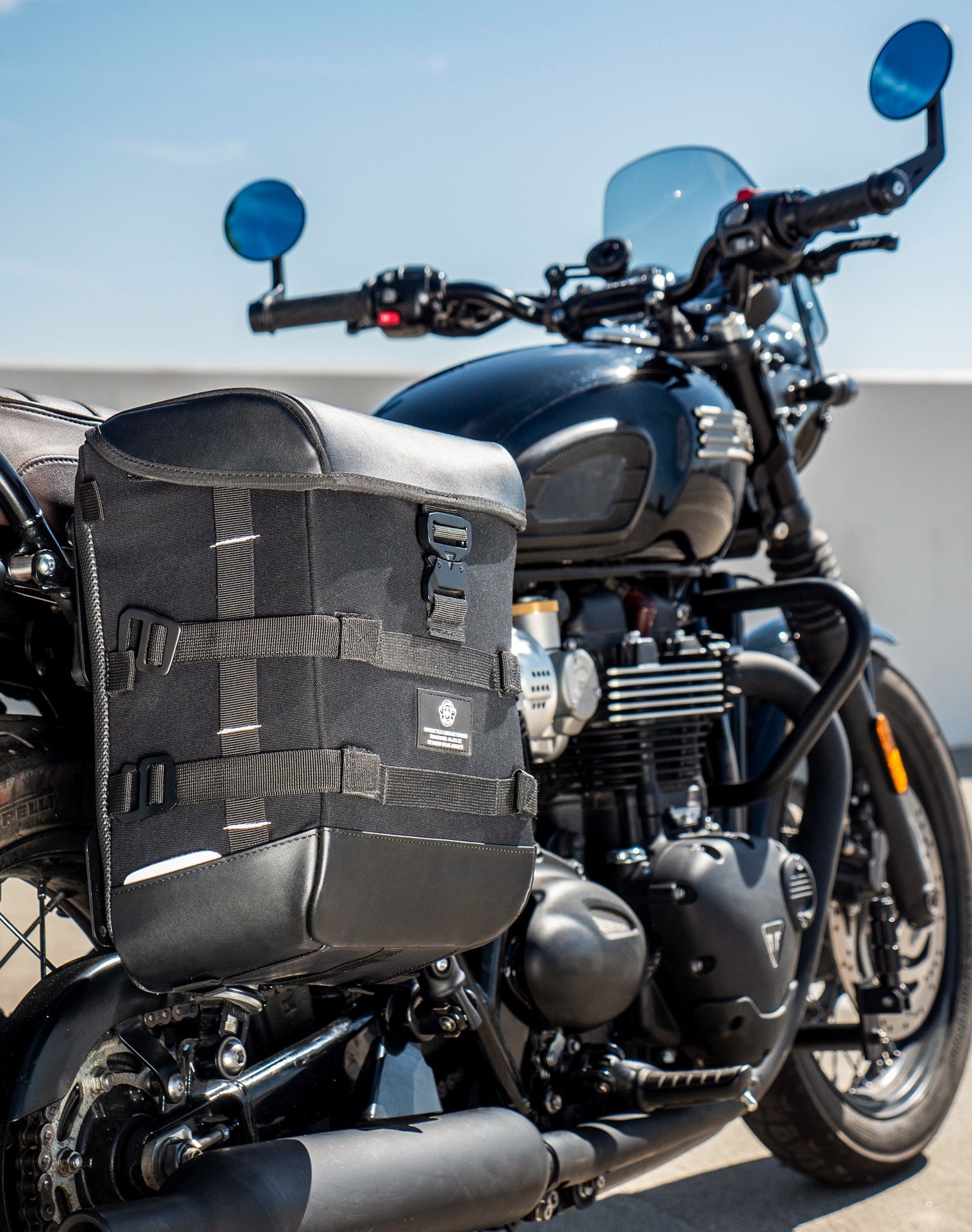15L - Incognito Quick Mount Medium Triumph Bonneville T120 Solo Motocicleta Alforja (Right Only)