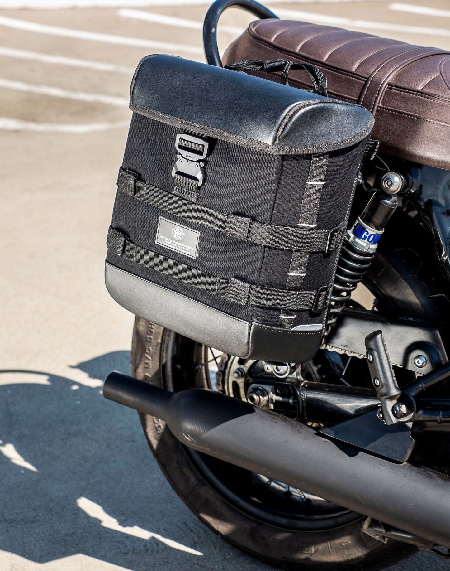 15L - Incognito Quick Mount Medium Triumph Bonneville T120 Solo Motocicleta Alforja (Right Only)