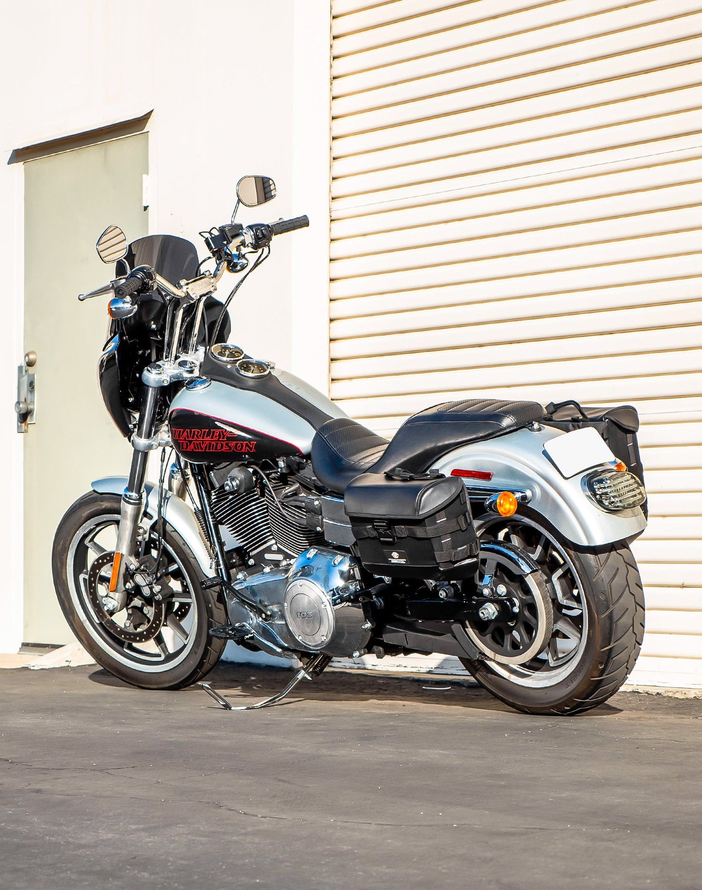 10L - Incognito Quick Mount Small Solo Alforja (Left Only) para Harley Davidson Dyna Low Rider FXDL/I