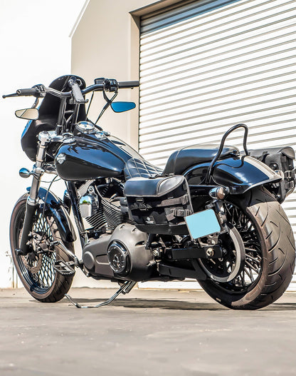 10L - Incognito Quick Mount Small Solo Alforja (Left Only) para Harley Davidson Dyna Wide Glide FXDWG/I