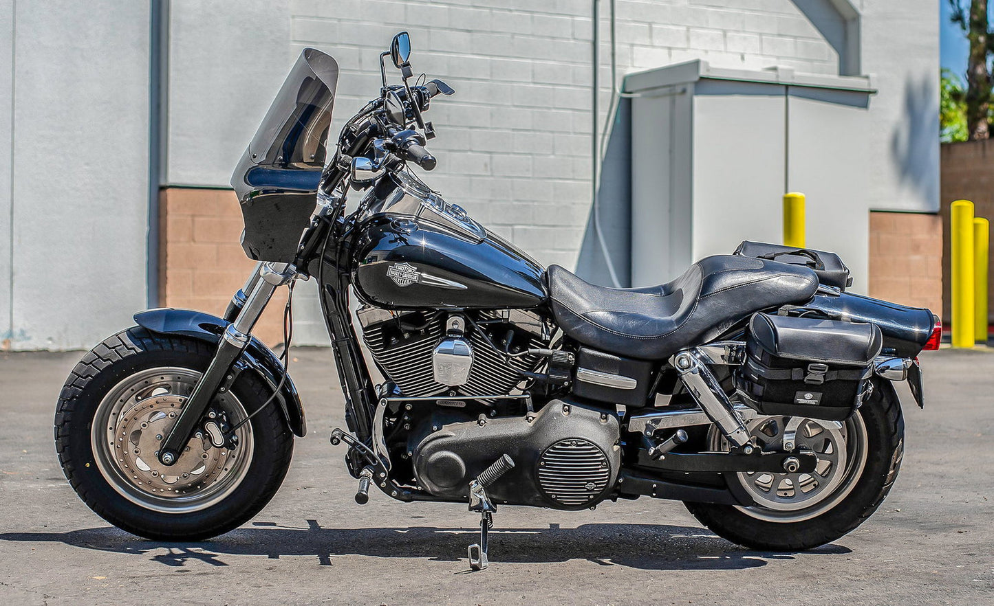10L - Incognito Quick Mount Small Solo Alforja (Left Only) para Harley Davidson Dyna Fat Bob FXDF/SE