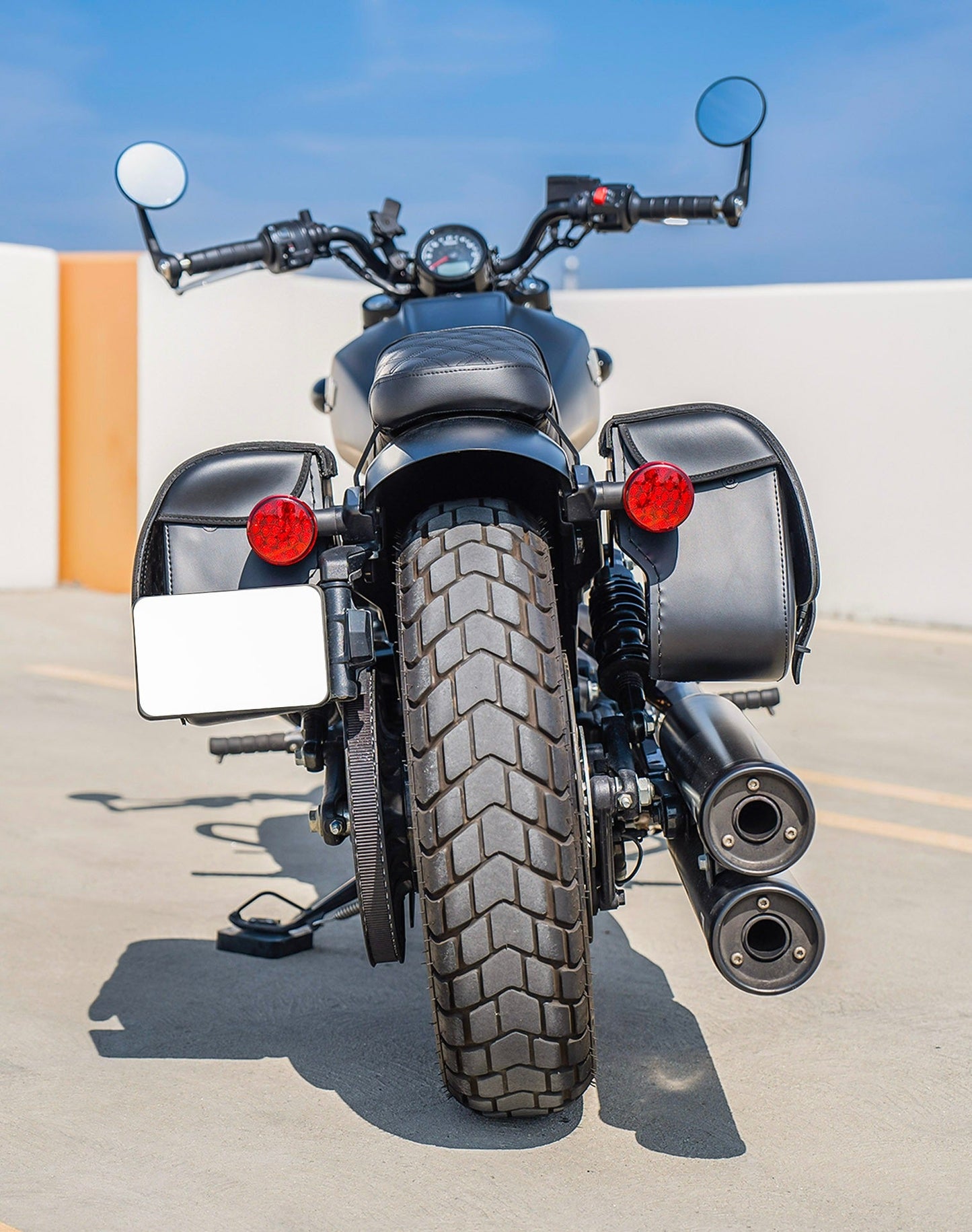25L - SpiritBlade Medium 2025+ Indian Sport Scout Leather Motocicleta Alforjas