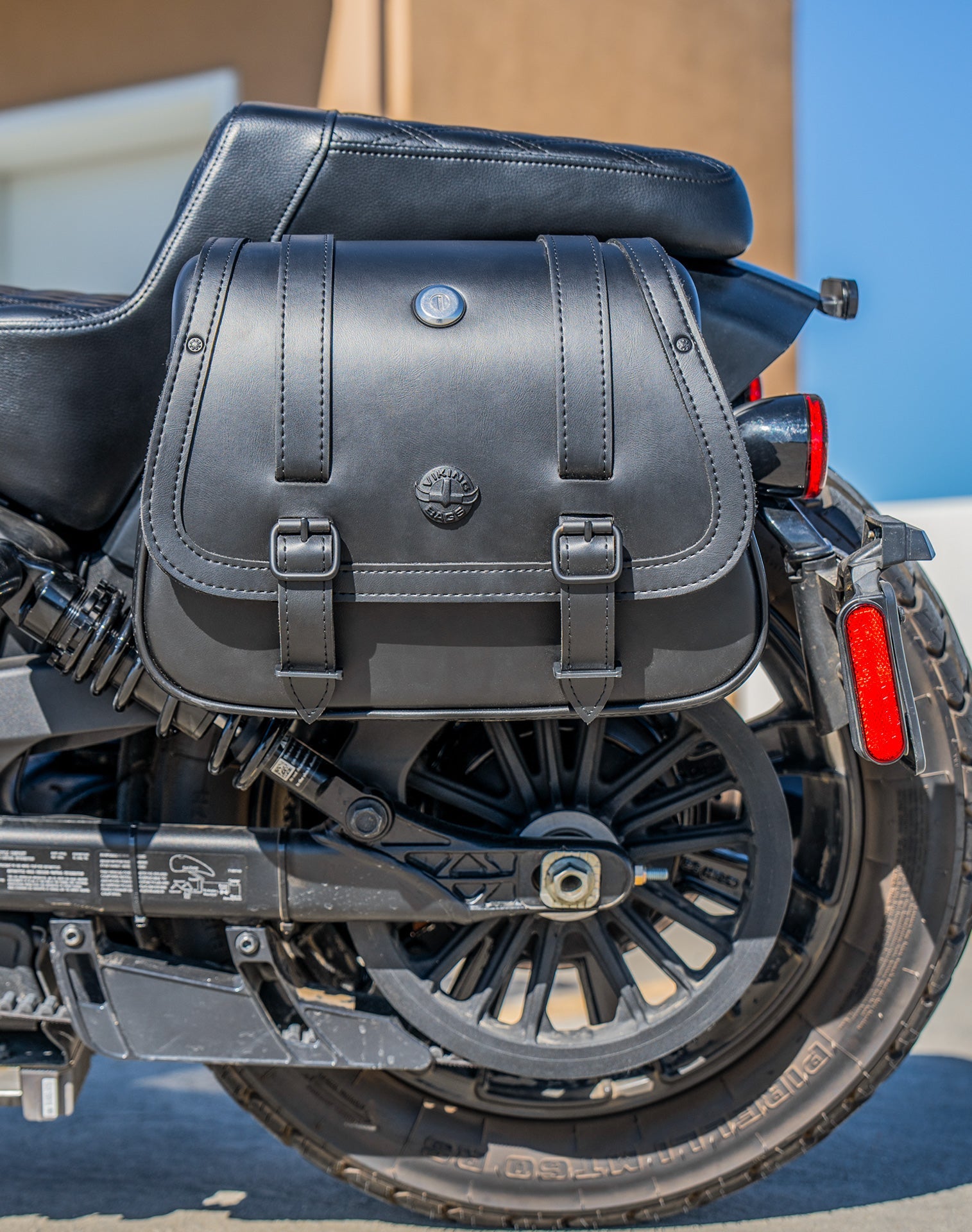 25L - SpiritBlade Medium 2025+ Indian Sport Scout Leather Motocicleta Alforjas