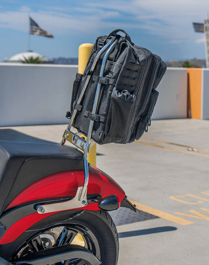 30L - Mochila para Sissy Bar de Motocicleta Tactical Large Honda