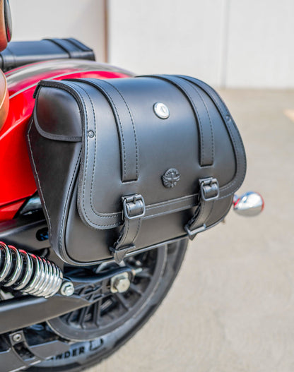 25L - SpiritBlade Medium Indian Scout Sixty Leather Alforjas