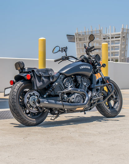 8L - Pony Indian Scout Bobber Sixty Leather Alforjas