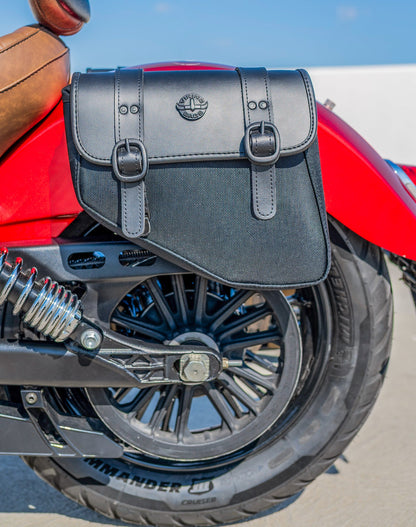 8L - Pony Indian Scout Sixty Leather Alforjas