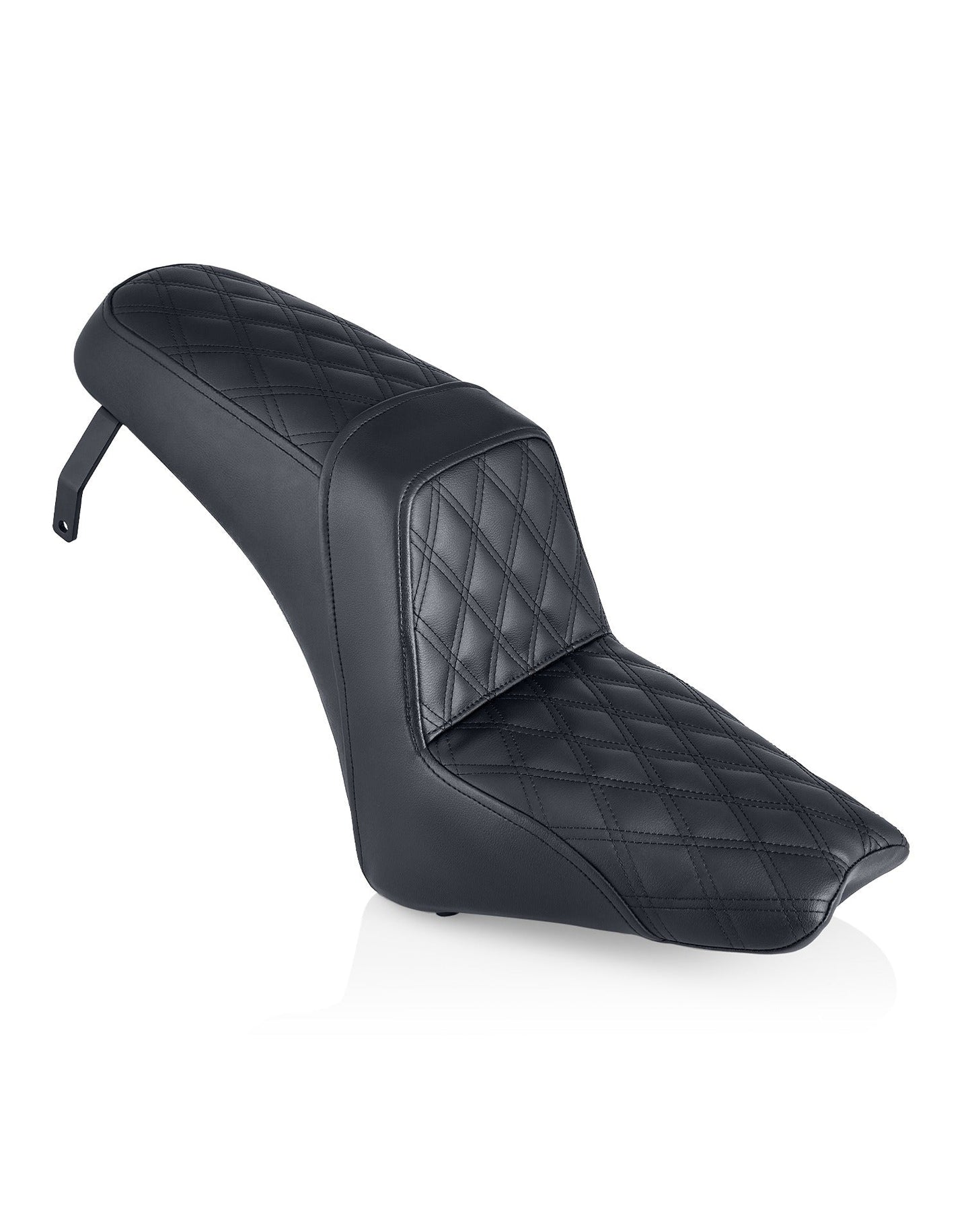 Iron Born Diamond Stitch Indian Scout Rogue Sixty 2-Up Seat Black