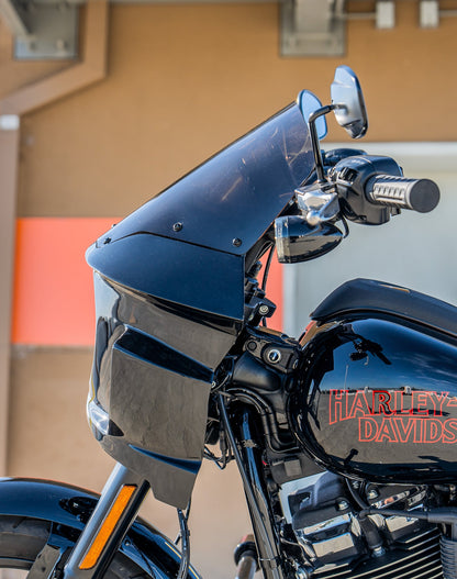 Viking Darkin Motocicleta Fairing para Harley Softail Low Rider S FXLRS Gloss Black