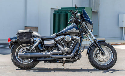 10L - Incognito Quick Mount Small Solo Motocicleta Alforja (Right Only) para Harley Dyna Fat Bob FXDF/SE
