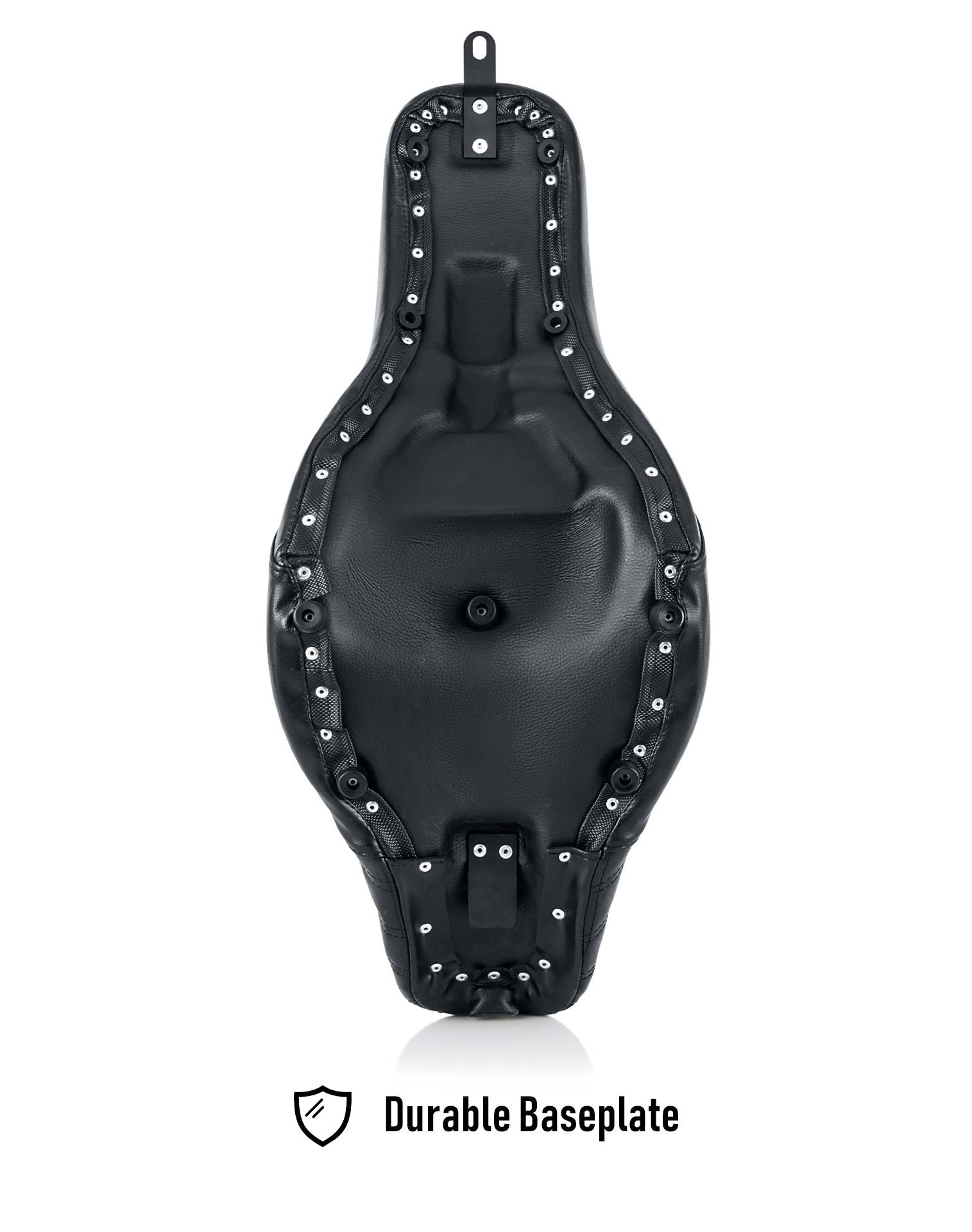 Iron Born Diamond Stitch 2-Up Seat para Harley Softail Low Rider ST FXLRST