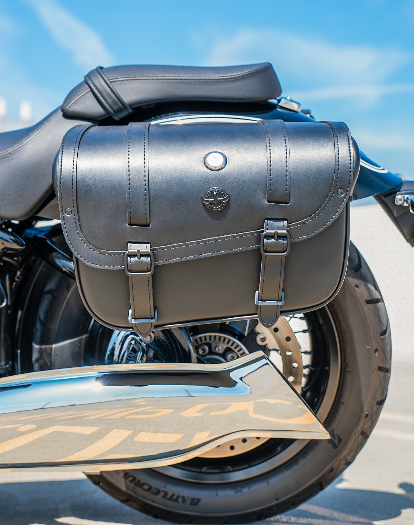 30L - Kronan Large BMW R18 Motocicleta Leather Alforjas