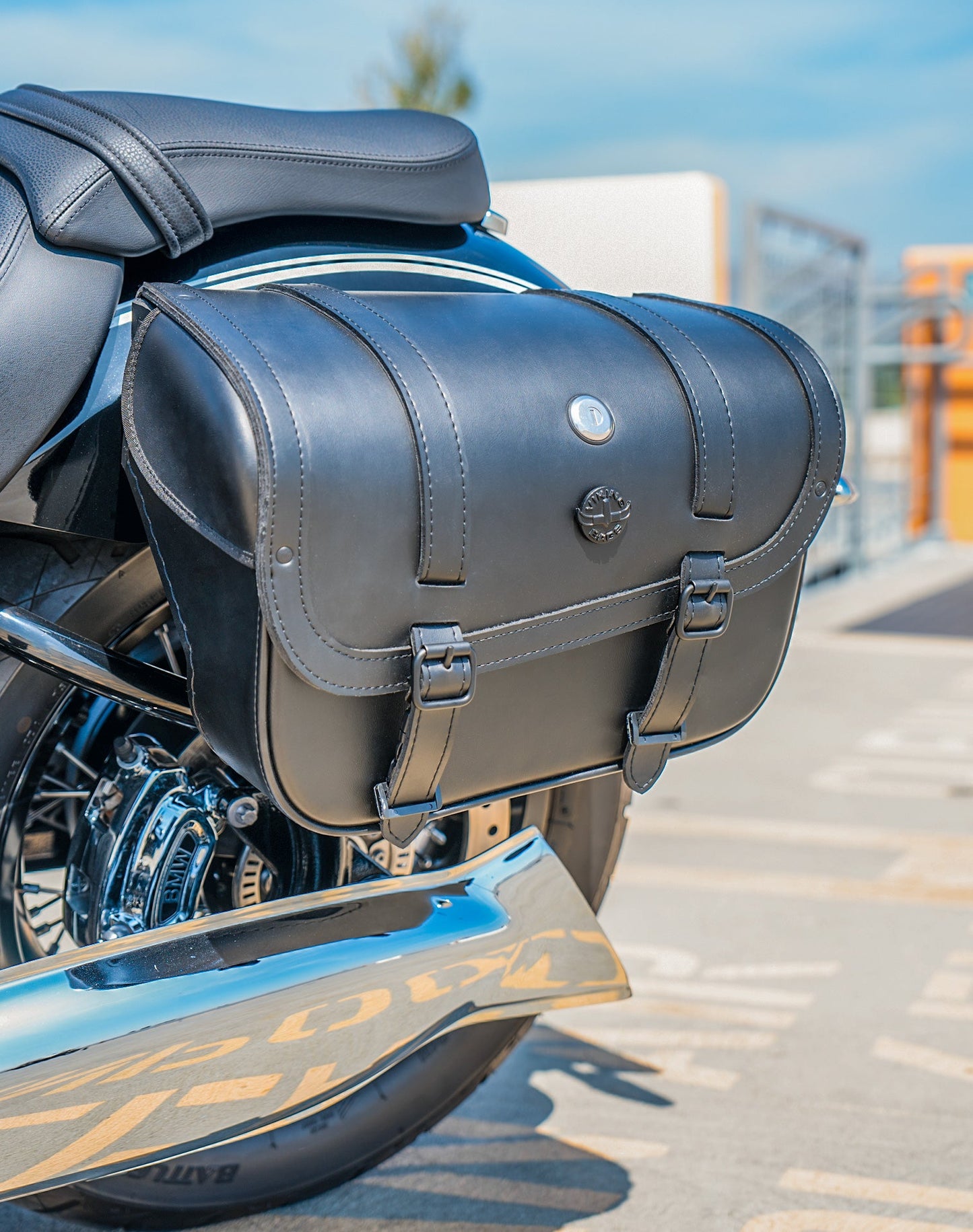30L - Kronan Large BMW R18 Motocicleta Leather Alforjas