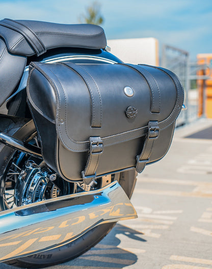 30L - Kronan Large BMW R18 Motocicleta Leather Alforjas