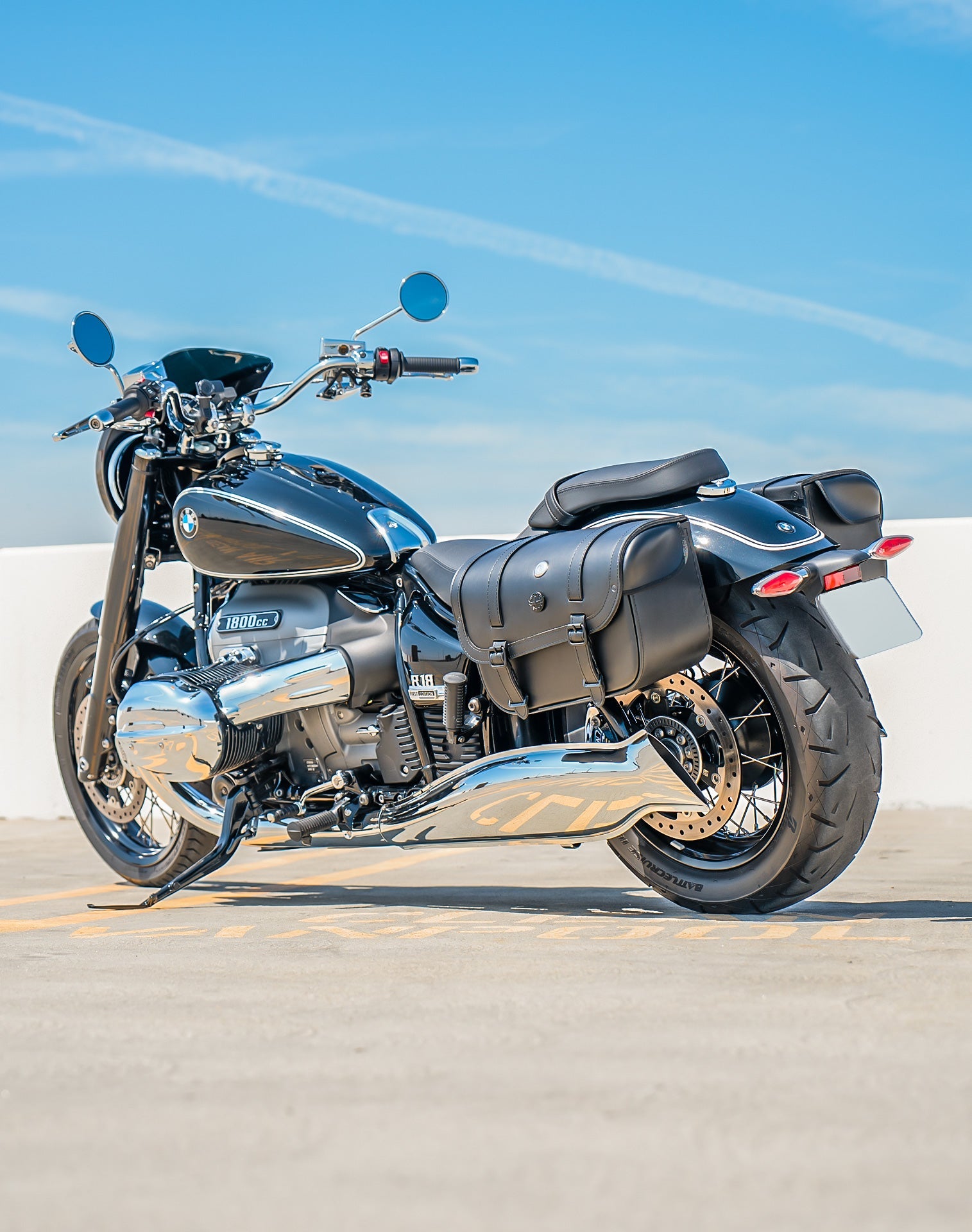 30L - Kronan Large BMW R18 Motocicleta Leather Alforjas