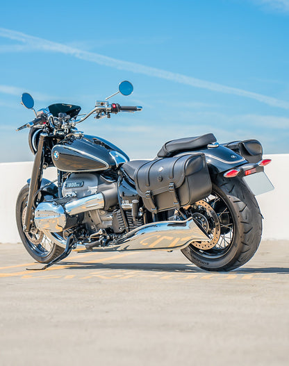 30L - Kronan Large BMW R18 Motocicleta Leather Alforjas