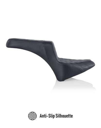 Iron Born Diamond Stitch Indian Sport Chief RT 2-Up Seat Black