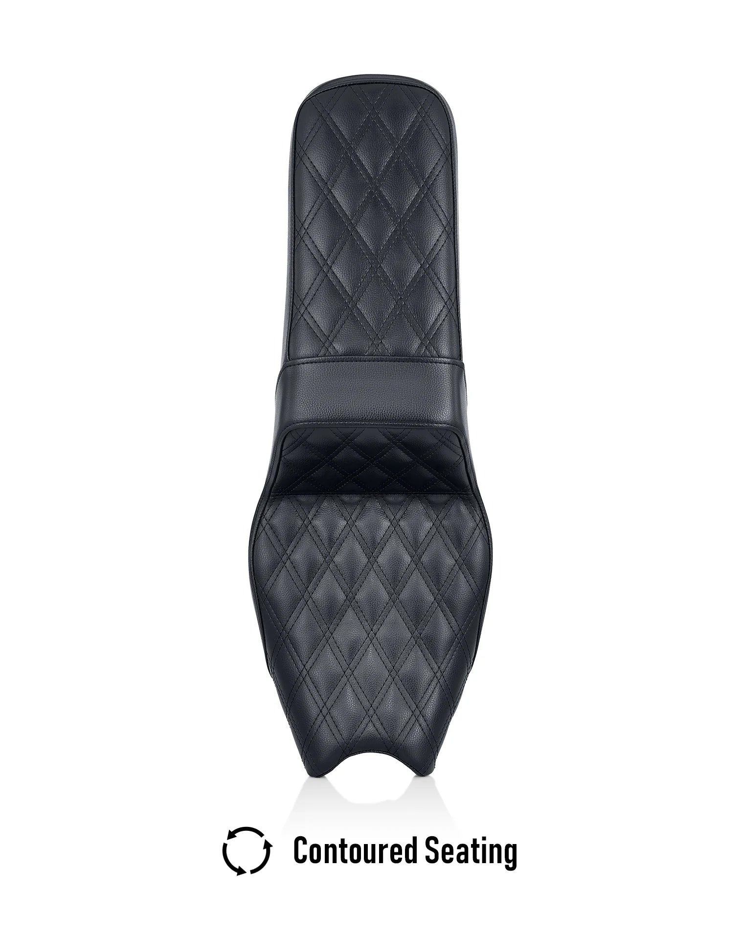 Iron Born Diamond Stitch Indian Sport Chief RT 2-Up Seat Black