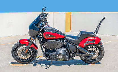 Iron Born Diamond Stitch Indian Sport Chief RT 2-Up Seat Black