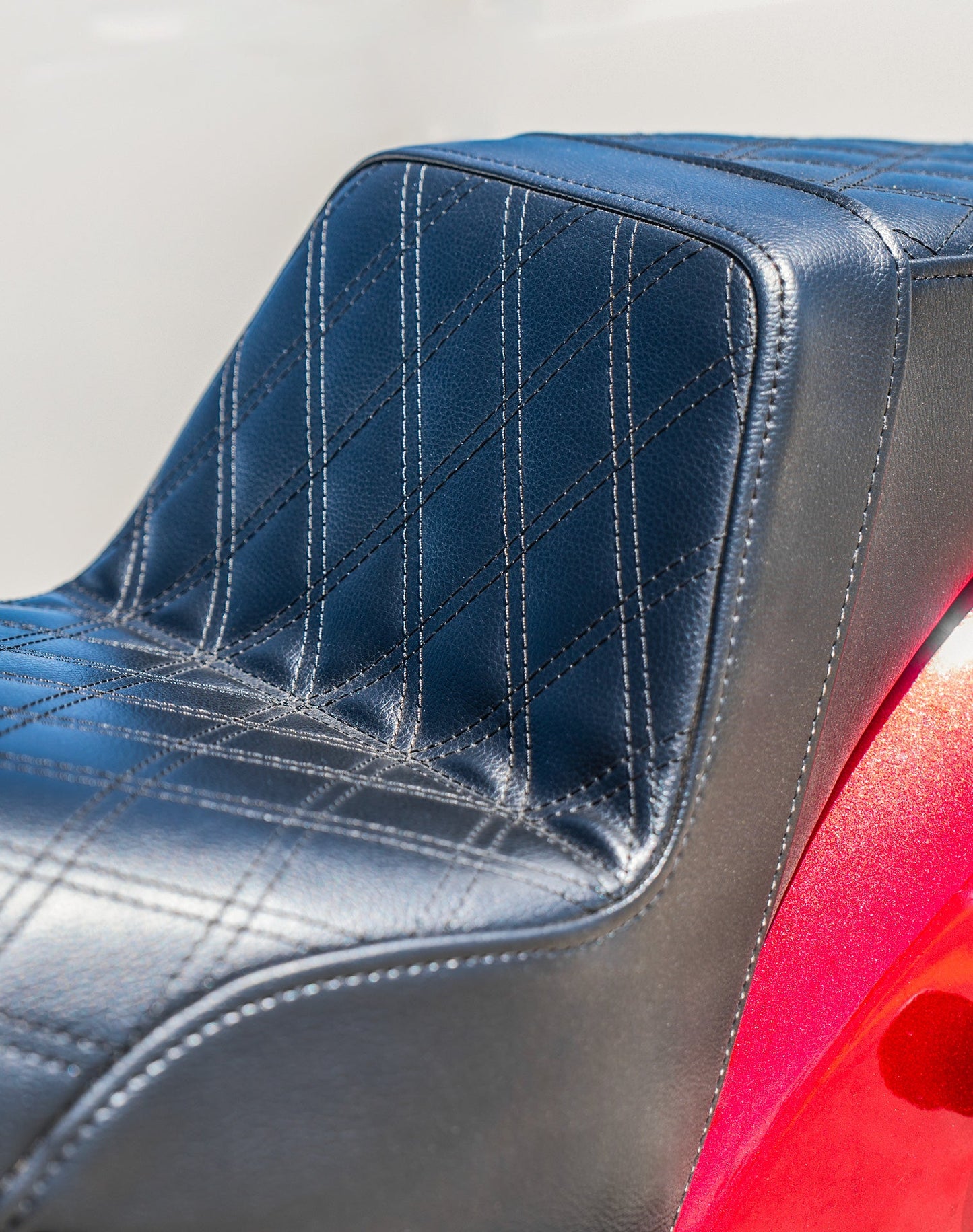 Iron Born Diamond Stitch Indian Sport Chief RT 2-Up Seat Black