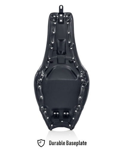 Iron Born Diamond Stitch Indian Sport Chief RT 2-Up Seat Black