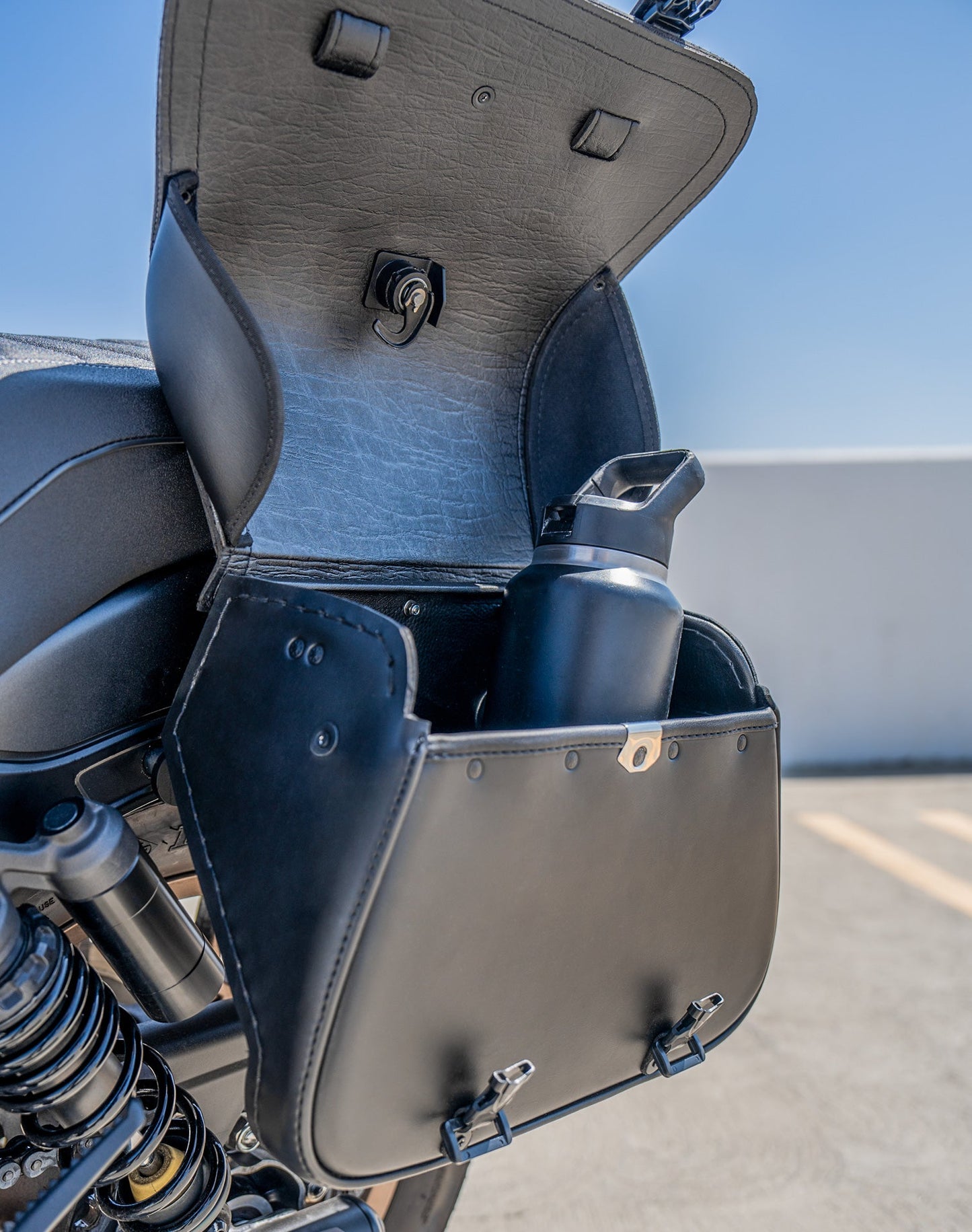 25L - SpiritBlade Medium Honda Rebel 1100 CMX1100 Leather Motocicleta Alforjas