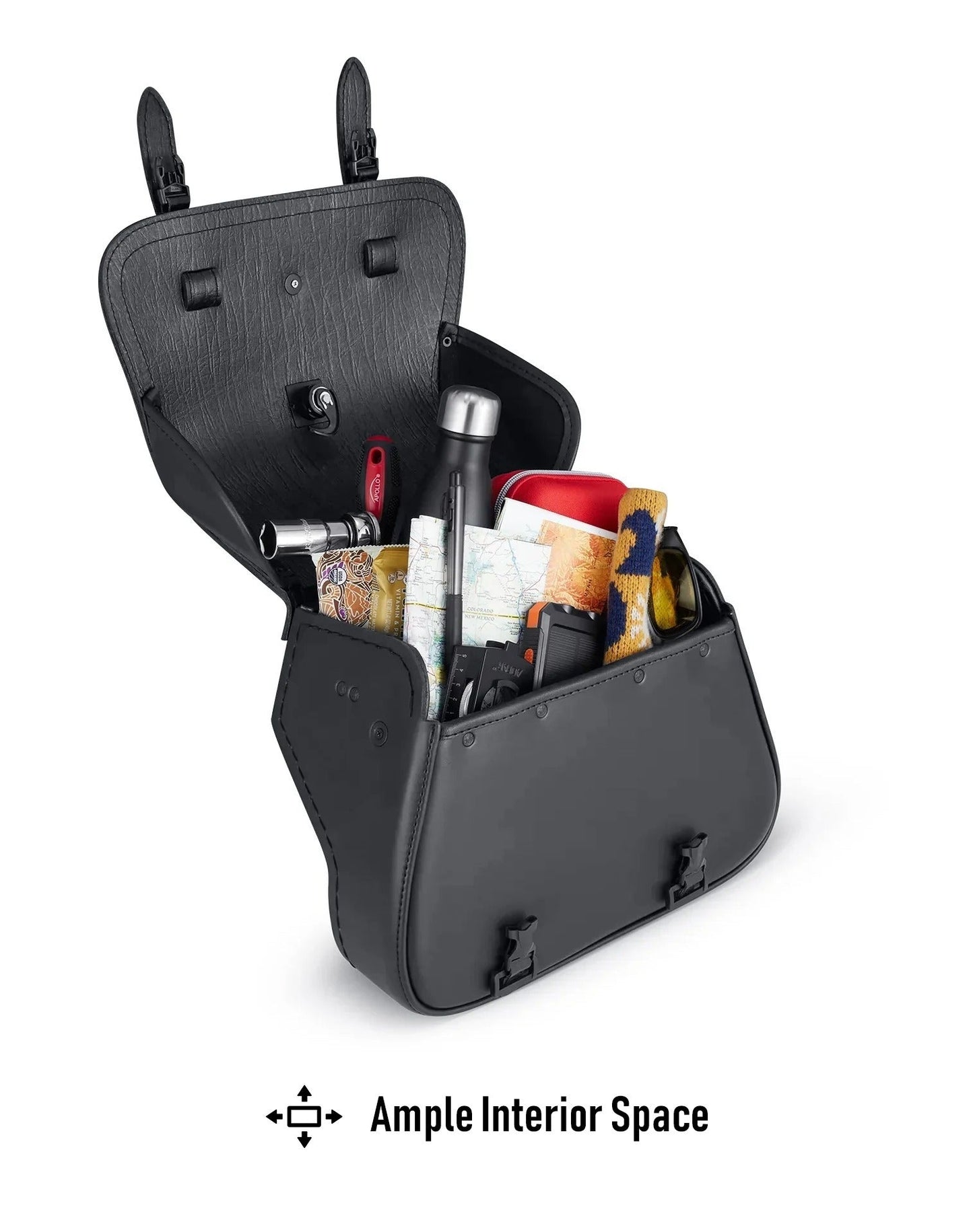 25L - SpiritBlade Medium Honda Rebel 300/ABS CMX300 Leather Motocicleta Alforjas