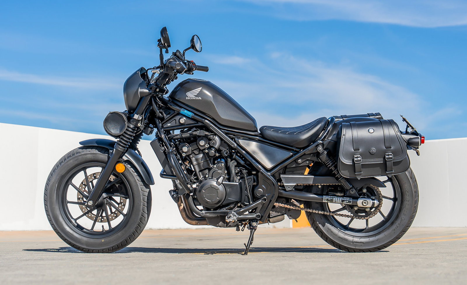 25L - SpiritBlade Medium Honda Rebel 300/ABS CMX300 Leather Motocicleta Alforjas