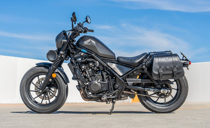25L - SpiritBlade Medium Honda Rebel 300/ABS CMX300 Leather Motocicleta Alforjas