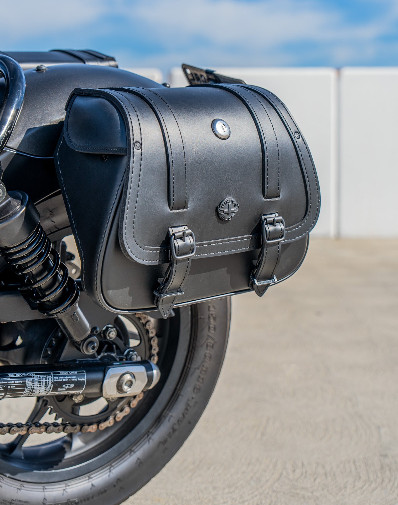 25L - SpiritBlade Medium Honda Rebel 300/ABS CMX300 Leather Motocicleta Alforjas