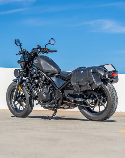 25L - SpiritBlade Medium Honda Rebel 300/ABS CMX300 Leather Motocicleta Alforjas