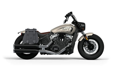 30L - SpiritBlade Roll-Top Large Indian Scout Bobber Twenty Motocicleta Leather Alforjas