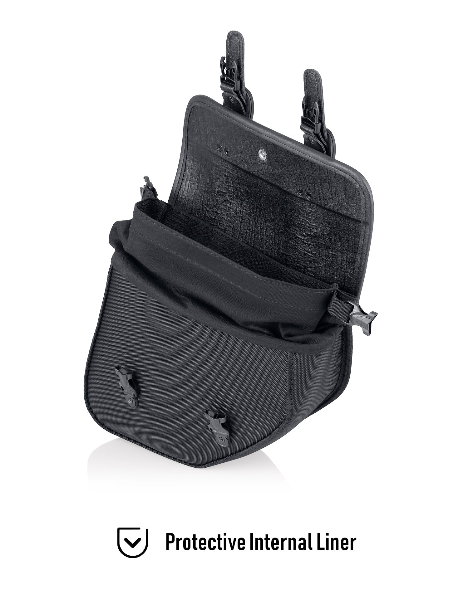 8L - Swift Small Leather Alforjas para Harley Dyna Street Bob FXDB/I