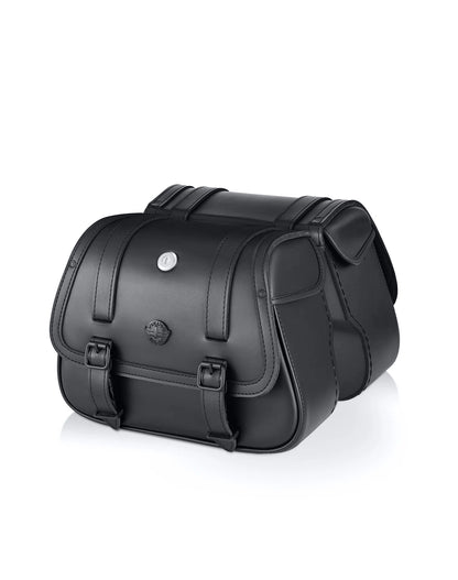25L - SpiritBlade Medium BMW R18 Leather Motocicleta Alforjas