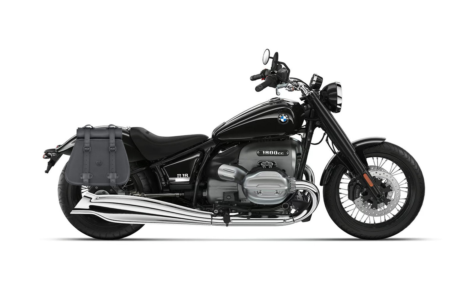 30L - SpiritBlade Roll-Top Large BMW R18 Motocicleta Leather Alforjas