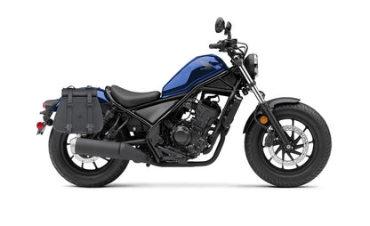 30L - SpiritBlade Roll-Top Large Honda Rebel 300/ABS Motocicleta Leather Alforjas