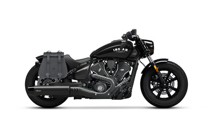 30L - SpiritBlade Roll-Top Large Indian Scout Bobber Motocicleta Leather Alforjas