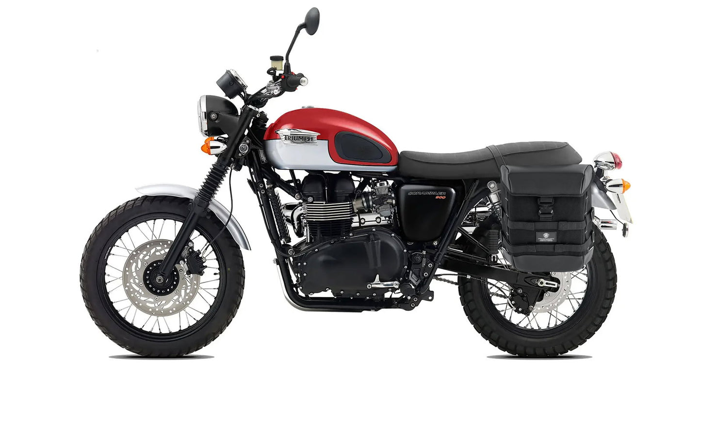 15L - Incognito Quick Mount Medium Triumph Scrambler Solo Motocicleta Alforja (Left Only)