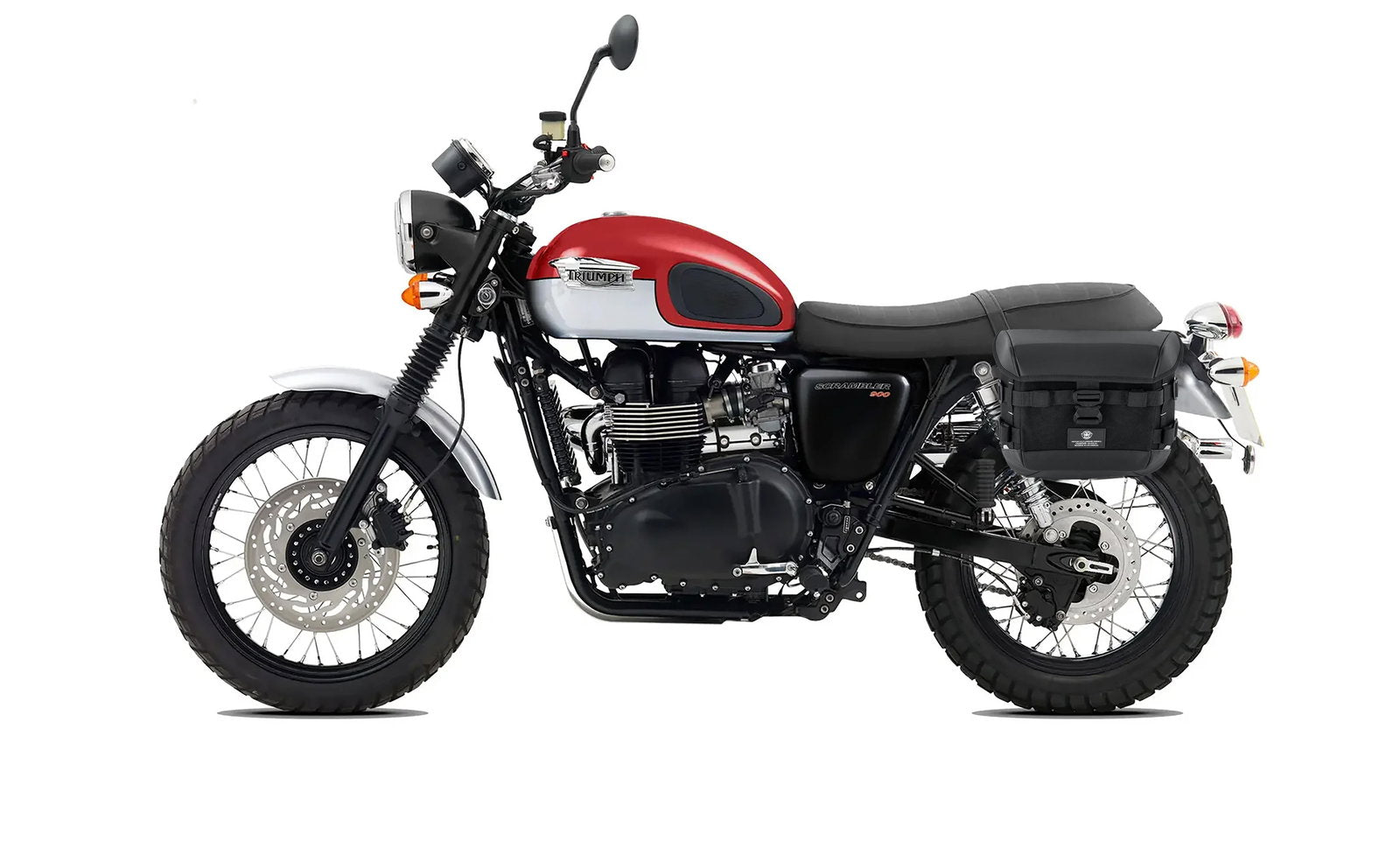 10L - Incognito Quick Mount Small Triumph Scrambler Solo Motocicleta Alforja (Left Only)
