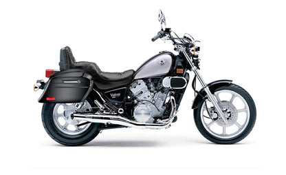44L - Lamellar Stallion XL Kawasaki Vulcan 750 VN750 Painted Motocicleta Hard Alforjas