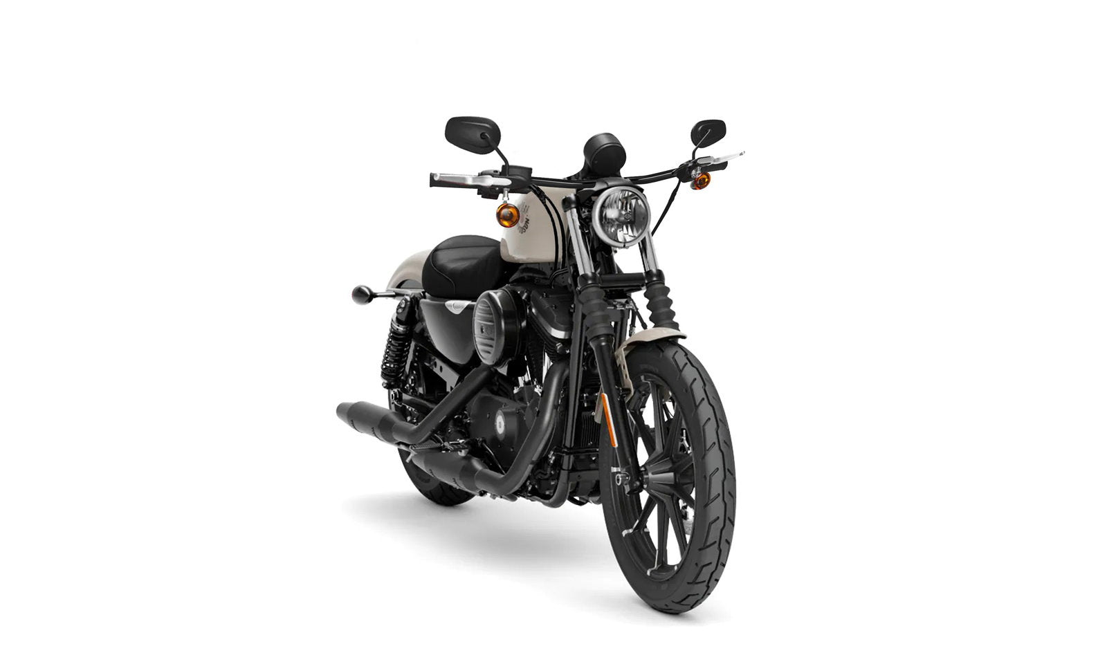 Viking Iron Born Drag Handlebar para Harley Sportster 883 Iron XL883N Gloss Black