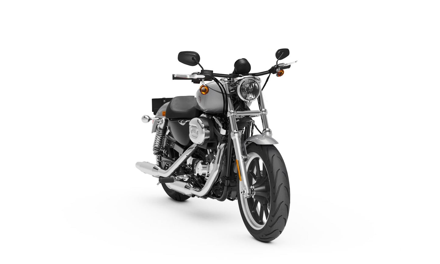 Viking Iron Born Drag Handlebar para Harley Sportster Superlow Gloss Black