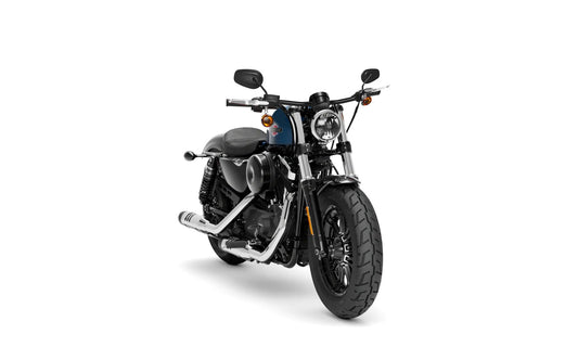Viking Iron Born Drag Handlebar para Harley Sportster Forty Eight Gloss Black
