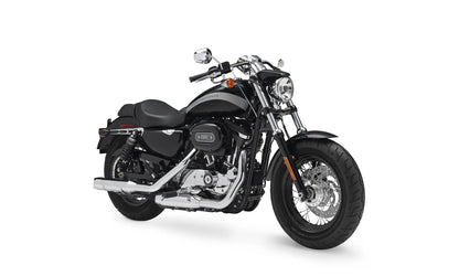 Viking Iron Born Drag Handlebar para Harley Sportster 1200 Custom XL1200C Gloss Black