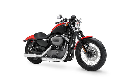 Viking Iron Born Drag Handlebar para Harley Sportster 1200 Nightster XL1200N Gloss Black