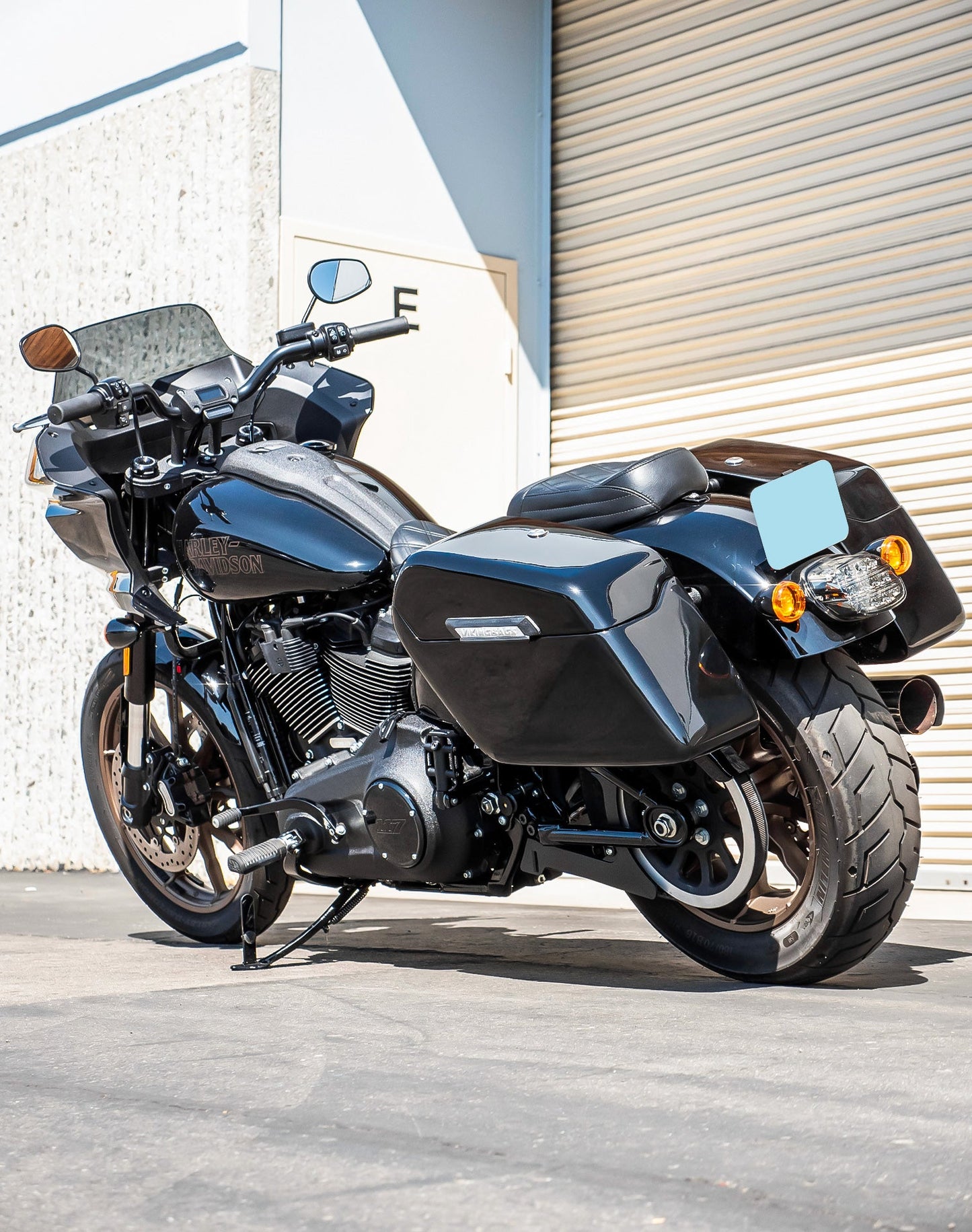 42L - Baldur Extra Large Painted Hard Alforjas para Harley Softail Low Rider ST FXLRST