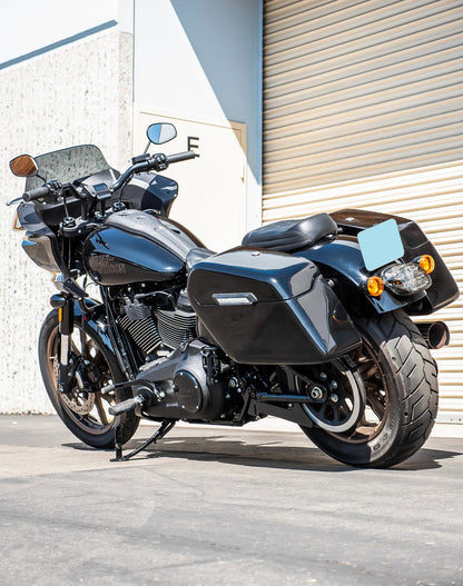 42L - Baldur Extra Large Painted Hard Alforjas para Harley Softail Low Rider ST FXLRST