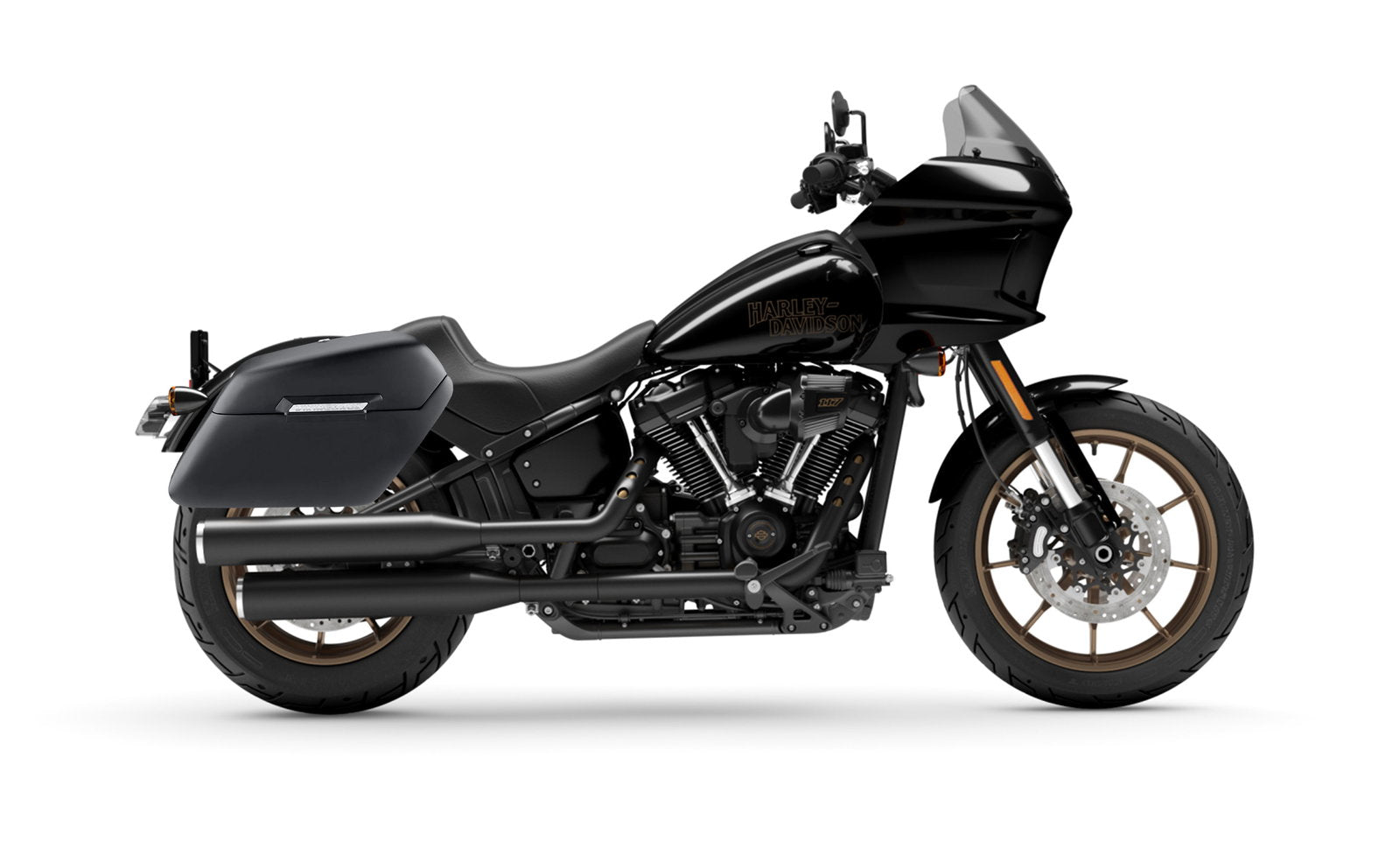 42L - Baldur Extra Large Matte Hard Alforjas para Harley Softail Low Rider ST FXLRST